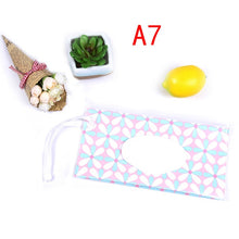 Load image into Gallery viewer, 1PC Eco-Friendly Baby Wipes Box Wet Wipe Box Cleaning Wipes Carrying Bag Clamshell Snap Strap Wipe Container Case