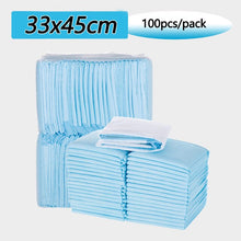 Load image into Gallery viewer, 100pcs Baby Changing Mat Nursing Pad Disposable Diaper Paper Mat for Adult Child or Pets Absorbent Waterproof Diaper
