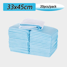 Load image into Gallery viewer, 100pcs Baby Changing Mat Nursing Pad Disposable Diaper Paper Mat for Adult Child or Pets Absorbent Waterproof Diaper
