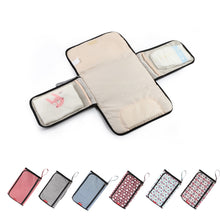 Load image into Gallery viewer, Diaper Changing Mat For Baby Waterproof Changing Pad Diaper Change Changing Table Baby Body Extender Portable Diaper Bag Travel
