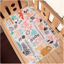 Load image into Gallery viewer, 75*120 Baby Changing mat Infants Portable Foldable Washable waterproof mattress children game Floor mats cushion Reusable Diaper
