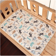 Load image into Gallery viewer, 75*120 Baby Changing mat Infants Portable Foldable Washable waterproof mattress children game Floor mats cushion Reusable Diaper
