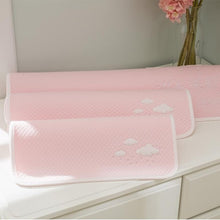Load image into Gallery viewer, Baby Changing Mat 5 Layers Diaper Waterproof pad for infants bebe can used as menopad cotton Newborn Nappie washable Mattress
